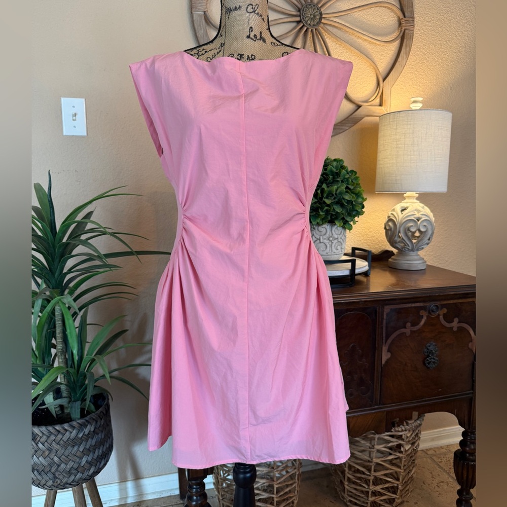 Heyson Pink Sleeveless Fitted Mini Dress Boutique Runs Small